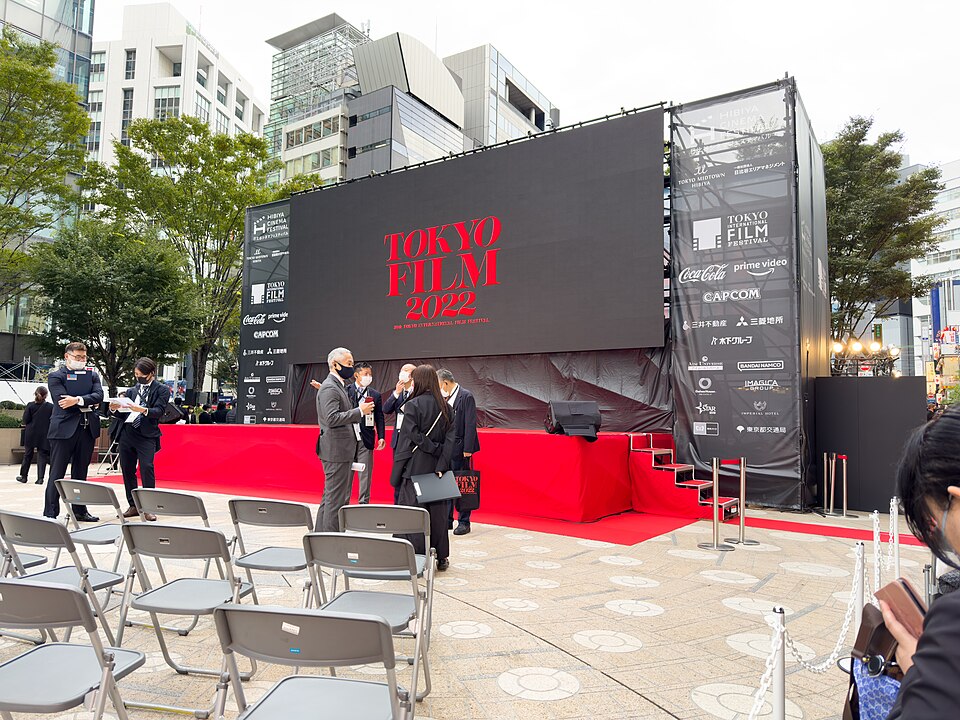 映画祭のレッドカーペット