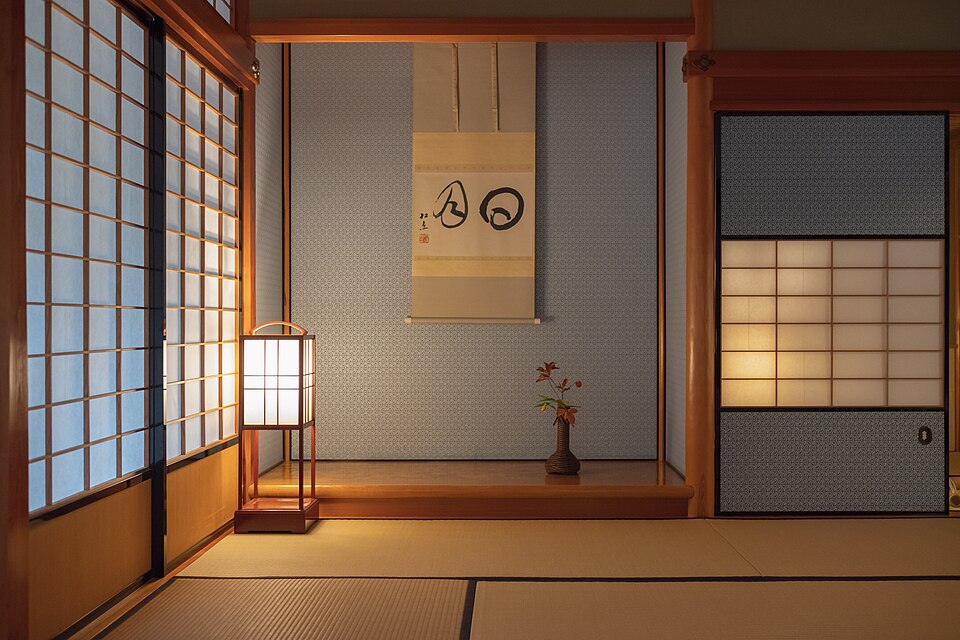 畳の部屋と床の間
